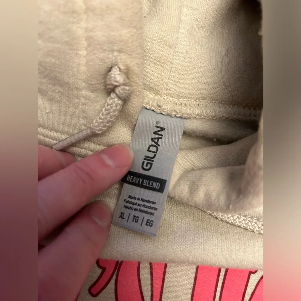 Daddy’s Home Hoodie. Size XL. Worn 2-3 times. Cream/beige in color. - Picture 4 of 7